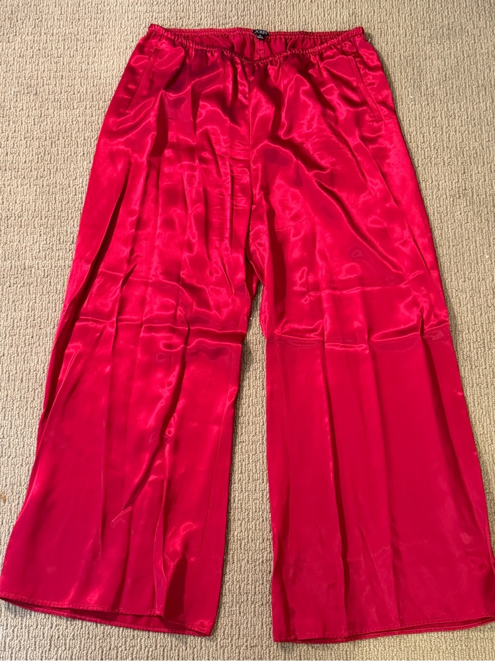 J. Crew Cosmo Pant in Raspberry Red - Picture 2 of 4